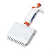 Pearl Adjustable Multichannel Pipettes 12 Channel • 5-50?l • Orange ,1 Each - Axiom Medical Supplies
