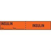 Insulin IV Tubing Medication Label Insulin ,500 / roll - Axiom Medical Supplies