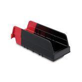 Indicator Bins 11.625 x 4-1/4 x 4 Black/Red ,24 / pk - Axiom Medical Supplies