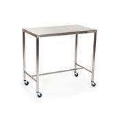 Stainless Steel Instrument Table with H-Brace 48"L x 24"W x 34"H ,1 Each - Axiom Medical Supplies