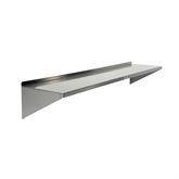 Stainless Steel Wall Shelf 24"W ,1 Each - Axiom Medical Supplies