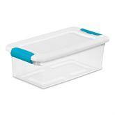 Clear Latchable Boxes 14.125"L x 7.625"W x 4.875"H • 6qt/5.7l ,2 / pk - Axiom Medical Supplies