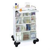 Tilt Bin Cart Tilt Bin Cart • 25"W x 19.5"D x 41"H ,1 Each - Axiom Medical Supplies