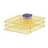 16mm Jumbo Wire Tube Rack For 16mm/10mL • Holds 120 • 9.25"L x 7.75"W x 2.5"H ,1 Each - Axiom Medical Supplies