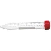 SterilePolypropylene 15mL Research Grade Conical Centrifuge Tubes with Screw Caps Sterile • 17mm x 120mm (50/rack) ,500 Per Pack - Axiom Medical Supplies