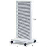 LabWall Mobile Cart and Benchtop Panels MarketLab Mobile LabWall Station ,1 Each - Axiom Medical Supplies