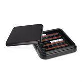 Slide Stain Trays 10-Slide Stain Tray with Black Lid • 9"L x 9"W x 1.75"H ,1 Each - Axiom Medical Supplies