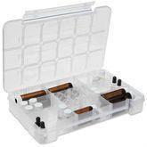 Dividable Storage Cases Large • 14.4"W x 9.5"D x 2.5"H ,2 / pk - Axiom Medical Supplies