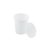 Lab Container with Lid Lab Container w/Lid, 32oz ,100 per Paxk - Axiom Medical Supplies