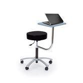 Physician Stool with Laptop Desk Stool with Laptop Desk • 19"-26.5"H ,1 Each - Axiom Medical Supplies