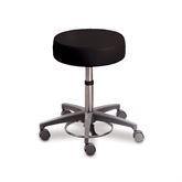 Stool with Stitched Upholstery Without Back • Stitched Upholstery • 24"H ,1 Each - Axiom Medical Supplies