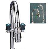 Low Profile Emergency Eyewash Station Low Profile • 3.125"W x 1.25"H • Nozzle diameter: 0.75" ,1 Each - Axiom Medical Supplies