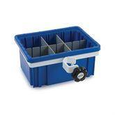 Universal Dividable Bins With Small Dividable Bin • 8"W x 6"D x 5"H • 2 Short, 1 Long Divider ,1 Each - Axiom Medical Supplies