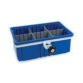 Universal Dividable Bins With Large Dividable Bin • 10" W x 8" D x 6.5" H • 2 Short, 1 Long Divider ,1 Each - Axiom Medical Supplies