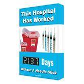 Safety Scoreboards "This hospital has worked" • 28" x 20" ,1 Each - Axiom Medical Supplies