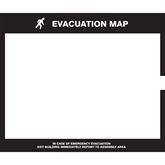 Evacuation Map Holders Holds 11" x 17" Insert ,1 Each - Axiom Medical Supplies