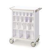 Insight Pilot Tilt Bin Storage Cart Insight Pilot Tilt Bin Storage Cart • 19.375"W x 33.75"D x 39"H ,1 Each - Axiom Medical Supplies