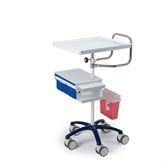 Deluxe Flat Top Titan Draw Cart Deluxe • 30"W x 24"L x 44.5"H ,1 Each - Axiom Medical Supplies