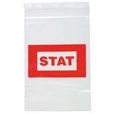 Color-Coded Pharmacy Bags STAT - 6" x 9" ,100 per Paxk - Axiom Medical Supplies