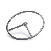 Universal Full Circle Steering Wheel for IV Poles Full Circle Steering Wheel ,1 Each - Axiom Medical Supplies