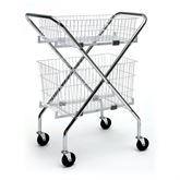 FlexyCart Frame with Wire Baskets Bundle FlexyCart Bundle ,1 Each - Axiom Medical Supplies