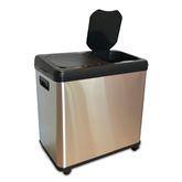 Dual Recycling Can 23.13"W x 13.88"D x 22"H ,1 Each - Axiom Medical Supplies