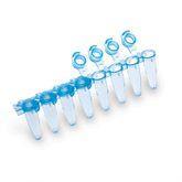 PCR Tube Strips with Attached Caps With Dome Cap ,1Pack oF 25 - Axiom Medical Supplies