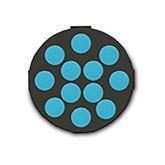 Foam Mixer for BenchMixer V2 Vortex Mixer Foam Rack for 12 x 15mL Tubes ,1 Each - Axiom Medical Supplies