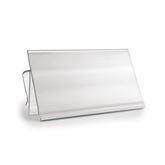 Clear Clip On Bin Label Holder For Label Size 4"W x 2"H ,12 / pk - Axiom Medical Supplies