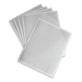 Permanent Adhesive Mount Document Pocket Corner Close Document Pockets • 9.75"W x 13"H ,5 / pk - Axiom Medical Supplies