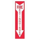 Safety Sign Inserts Fire Extinguisher ,6 / pk - Axiom Medical Supplies