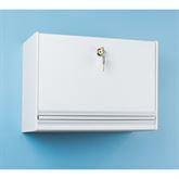 MarketLab HIPAA Compliant Specimen Drop Box White ABS ,1 Each - Axiom Medical Supplies