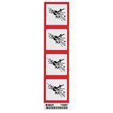 Vinyl GHS Explosive Labels 2" • Vinyl ,4 / pk - Axiom Medical Supplies