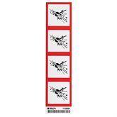 Vinyl GHS Explosive Labels 2" • Paper ,4 / pk - Axiom Medical Supplies