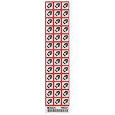 Vinyl GHS OXIDIZING Labels 0.625" • Vinyl ,39 / pk - Axiom Medical Supplies