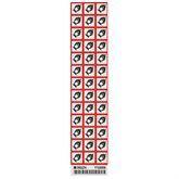 Vinyl GHS OXIDIZING Labels 0.625" • Paper ,39 / pk - Axiom Medical Supplies