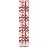 Vinyl GHS CORROSIVE Labels 0.625" • Vinyl ,39 / pk - Axiom Medical Supplies