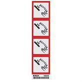 Vinyl GHS CORROSIVE Labels 2" • Vinyl ,4 / pk - Axiom Medical Supplies