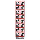 Vinyl GHS HEALTH DANGER Labels 1" • Paper ,16 / pk - Axiom Medical Supplies