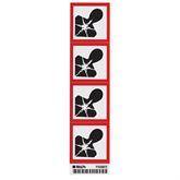 Vinyl GHS HEALTH DANGER Labels 2" • Paper ,4 / pk - Axiom Medical Supplies