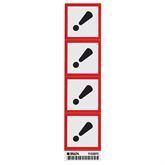 Vinyl GHS ACUTE TOXIC Labels 2" • Paper ,4 / pk - Axiom Medical Supplies