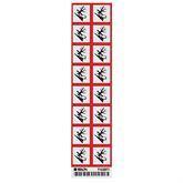 Vinyl GHS ENVIRONMENTAL Labels 1" • Paper ,16 / pk - Axiom Medical Supplies