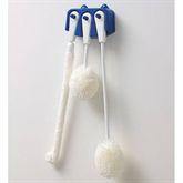 Lab Cleaning Brushes Glassware Washing Set with Wall Mount • Hardware not included ,1 Each - Axiom Medical Supplies