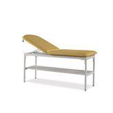 Treatment Table with Shelf and Adjustable Back Treatment Table with Shelf and Adjustable Back • 29"W x 76"L x 32"H ,1 Each - Axiom Medical Supplies