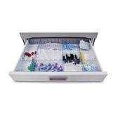 QT Mobile Procedure Cart Accessories 3" Adjustable Divider Set • 14.75"W x 3"H ,1 Each - Axiom Medical Supplies