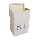 Polyurethane Cooler Shipper Medium • 12.5"W x 15.5"D x 10"H ,1 Each - Axiom Medical Supplies