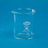 Glass Low Form Beakers 20mL ,12 / pk - Axiom Medical Supplies
