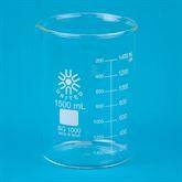 Glass Low Form Beakers 1500mL ,4 / pk - Axiom Medical Supplies