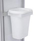 Multi-Drawer Procedure Cart Accessories Waste Container with Rail Accessory ,1 Each - Axiom Medical Supplies