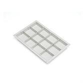 Wide Procedure Cart Tray and Shelf Accessories 2" Tray • 3 Short and 2 Long Dividers ,1 Each - Axiom Medical Supplies